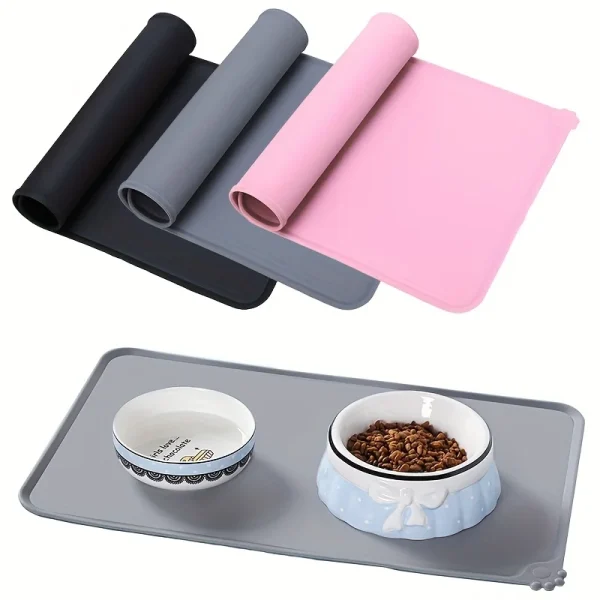 tapis silicone chien