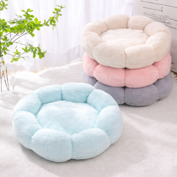 Panier Rond Fleur Petit Chien