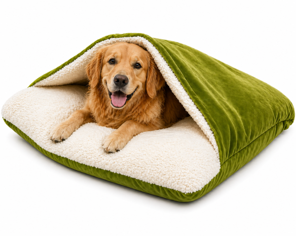 tapis lit rectangle pour chien
