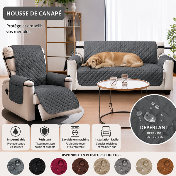 tapis canapé universel chien
